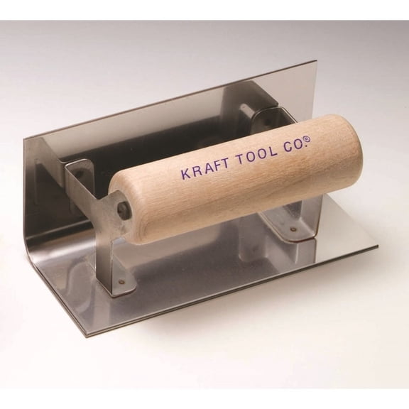 Kraft CF126 1/4" Radius Inside Step Tool w/Wood Handle, 6 x 2-1/2"