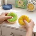 thumbnail image 5 of 7 Pcs Fake Donuts, 2.56 inches Artificial Stress Relief Donuts Foam Squeeze ,7 Colors Fake Doughnut Model for Donut Party Favors Birthday Party Shop Decoration, 5 of 9