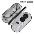 thumbnail image 1 of Estuche doble para gafas, estuche para lentes de contacto 2 en 1, contenedor portátil de doble cara para lentes de contacto, 1 of 5