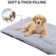 thumbnail image 4 of Colchón para perros, Colchón para mascotas, Manta para perros Xz014 (m(75 * 55cm), Wick Dark Blue). Afortunado Sencillez, 4 of 5