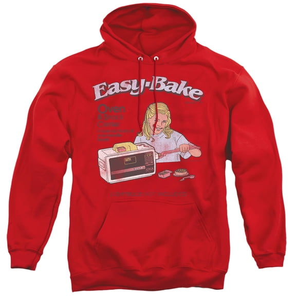 Easy Bake Oven Lightbulb Not Included Adult Pullover Hoodie Sweatshirt Red