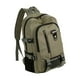 thumbnail image 1 of Mochila de lona para portátil, impermeable, para viajes, senderismo y universidad. Verde oscuro, 1 of 9
