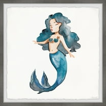 Marmont Hill Mermaid Vibes Framed Painting Print
