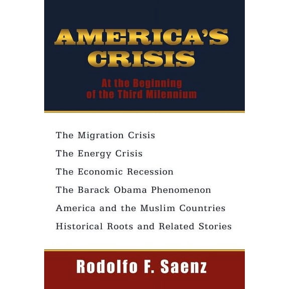 America's Crisis: At the Beginning of the Third Milennium, (Hardcover)
