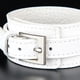 thumbnail image 3 of Brazalete Sunnimix de Cuero 3 cm Punk Blanco, 3 of 8