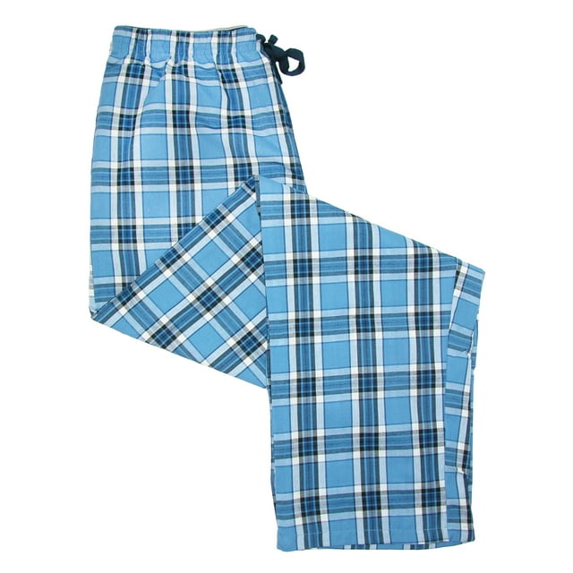 Hanes Men's Woven Plaid Drawstring Sleep Pajama Pants