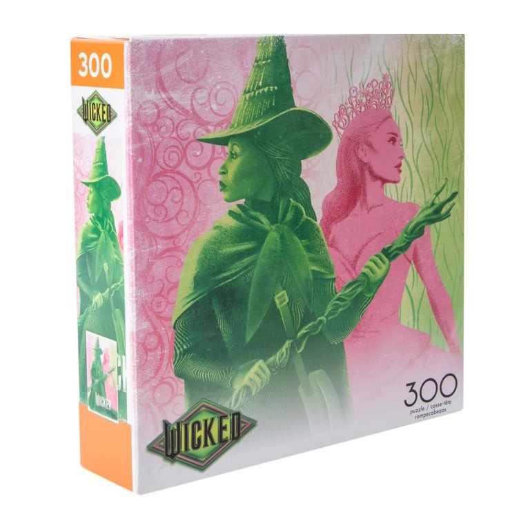 Buffalo Games Wicked Puzzle Pink Goes Good With Green 300 Piece