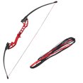 thumbnail image 6 of Cientrug Bow Accessories 12 Strands Weaving Bicolor Hunting Abrasion Resistant Fast for Flight Lightweight Easy Operation with Good Ductility Black red 68inch, 6 of 6