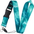 thumbnail image 1 of 1PC Starry Sky Neck Lanyard Colorful Detachable Galaxy Lanyard Badge Neck Strap (Color P), 1 of 6