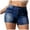 Z2-Dark Blue, variant on vigerkar Women's Casual Skinny Denim Shorts Stretchy Jeans Shorts High Waisted Bodycon Denim Shorts with Pockets Dark Blue, XL