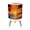 Color 4, variant on Small Trash Can with Lid Tropical Ocean Sunset Palm Trees Rolling Waves Vibrant Colorful 1.8 Gallon Dog Proof Trash Can Round Garbage Can Waste Bin Wastebasket for Bathroom Bedroom