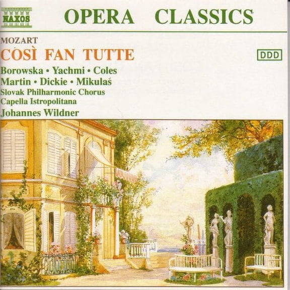 Johannes Wildner - Cosi Fan Tutte - Music & Performance - CD