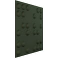thumbnail image 2 of Ekena Millwork 19 5/8"W x 19 5/8"H Emery EnduraWall Decorative 3D Wall Panel, UltraCover Satin Hunt Club Green (Covers 2.67 Sq. Ft.), 2 of 6