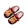 thumbnail image 5 of Taqqpue Christmas Slippers for Women House Shoes Fluffy Soft Cozy Bedroom Plush Cute Round Head Slippers for Indoor Outdoor Use Christmas Gifts for Women, 5 of 6