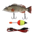 thumbnail image 2 of Señuelo De Pesca Electrónico, Cebo De Natación Recargable Resistente A Mordeduras Para Lubina, 2 of 7