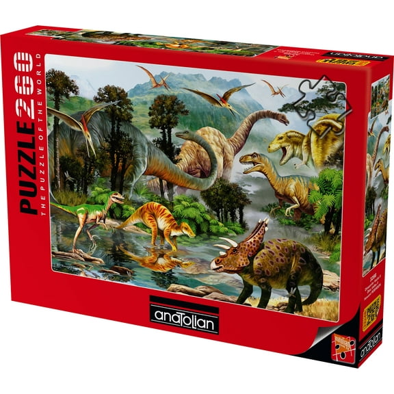 Dino Valley II 260 Piece Jigsaw Puzzle