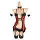 thumbnail image 4 of Disfraz de Cosplay de Anime A LIVE Tokisaki Kurumi para Halloween, mono con peluca, traje de fiesta de carnaval para mujer adulta, 4 of 5