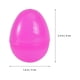 thumbnail image 2 of 48 piezas de cáscaras de huevo de Pascua vacías Huevo de Pascua creativo Huevo para niños Juguetes de juguete, 2 of 5
