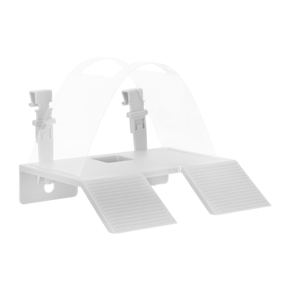 GETAJGHSD White Hanging Turtle Resting Platform for Tank with Comfortable Surface
