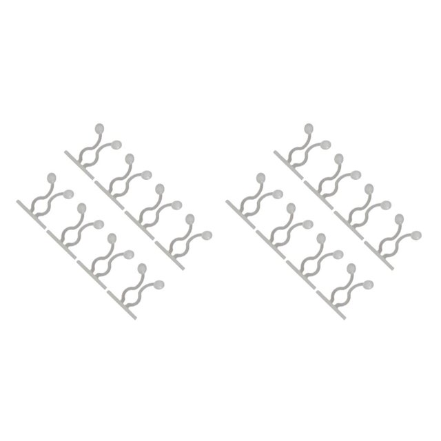 Naiovety Accesorio de escalada de pared para plantas, herramienta de fijación de soporte fijo para enredaderas autoadhesivas profesionales para Type3 NO3