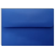 Shipped Free 100 Boxed Deep Royal Blue A7 Envelopes for 5 X 7 Greeting Cards Invitations Announcements from The Envelope Gallery