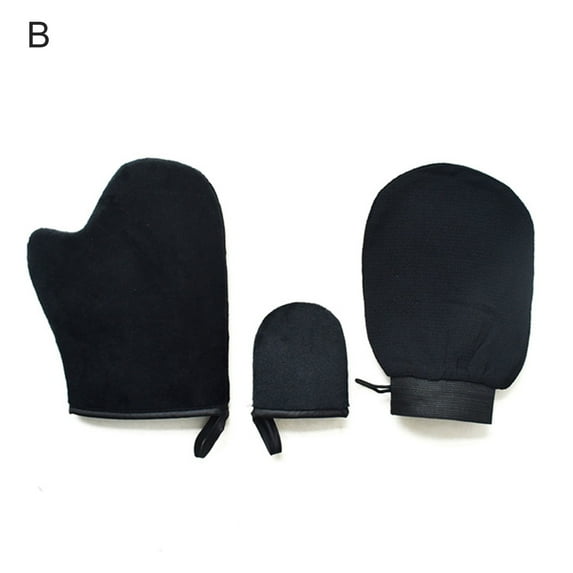 3Pcs/Set Spa Gloves Hanging Rope Design Waterproof Super Elastic Exfoliating Self Tanning Mitt Applicator