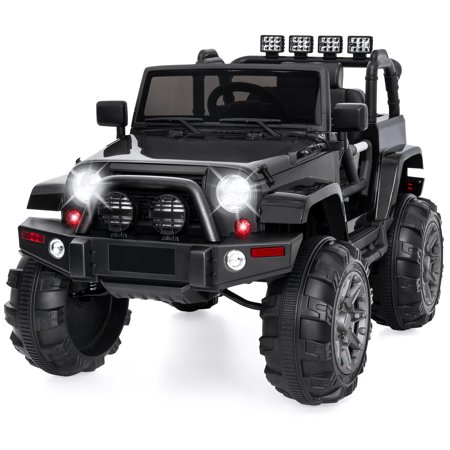 Best Choice Products Kids 12V Ride On Truck w/ Remote Control, 3 Speeds, LED Lights, AUX, (Best Century Bike Rides)
