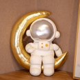 thumbnail image 1 of Funny Astronaut & Space Bear Stuffed Doll Cartoon Plush Toy Creative Astronaut Sitting On The Moon Toy Birthday Gift35cm- golden Moon35CM Deng Xun unisex, 1 of 2