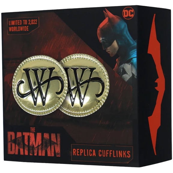 DC The Batman Bruce Wayne Replica Cufflinks