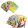 thumbnail image 4 of Juego de cartas de Pokémon, juego de cartas en inglés, español, original, arcoíris, lámina, oro, negro, Metal falso, V, Pikachu, raro, Gx, vmax, 4 of 5