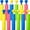12 Pack, variant on 12 Pack Foam Water Guns, Colorful Foam Squirt Guns Bulk with Long Range Spray, Lightweight Floating Water Blaster for Pool Beach Backyard Summer Outdoor Activities (4 Colors)