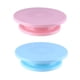 thumbnail image 2 of Inteprter Tocadiscos de plástico de 28cm para decoración de pasteles, giratoria antideslizante para decoración de pasteles, soporte Herramientas y accesorios para hornear Blanco, 2 of 6