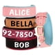 thumbnail image 3 of Wide Personalized Dog Collar PU Leather Customized Dogs Tag Collars Soft Pet Collar for Small Medium Large Dogs Pitbull Buldog ShopWise Round, 3 of 14