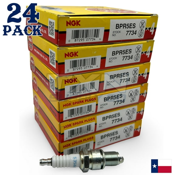 24-Pack NGK 7734 / BPR5ES Spark Plug