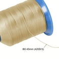 thumbnail image 5 of Uxcell 710 Yards 420D/0.45mm Extra Strong Bonded Polyester Threads (Wheat, 2 Pack), 5 of 6