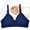 Q1-Dark Blue, variant on Women's Wireless Bra Perfectly Smooth Wirefree Bra Full Coverage (Black,L)