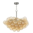 thumbnail image 7 of Regina Andrew 16-1044-Amb Bubbles 28" Wide Chandelier - Nickel, 7 of 7