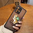thumbnail image 3 of Matte Case for VIVO V25 V23E V23 V21 V20 V19 V17 V15 V11 Z1 Z6 T1 S16 PRO 5G Case Funda Capa Shell Cute Cat Cartoon Illustration, 3 of 5