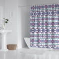 thumbnail image 2 of Waterproof Bohemian Shower Curtain 72x72 Inch Boho Style Polyester Unique Shower Curtain for Bathroom Hotel Home Decor with 12 Plastic Hooks, 2 of 4