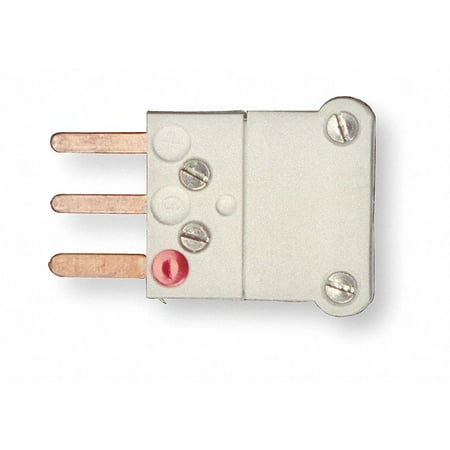 

Tempco Thermocouple Plug Cu White Mini 3Pin QD TCA-101-154