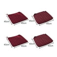 thumbnail image 5 of SPRING PARK Thick Chair Seat Pad Tie On Cushions Dining Garden Kitchen Square Floor Pads, 5 of 7