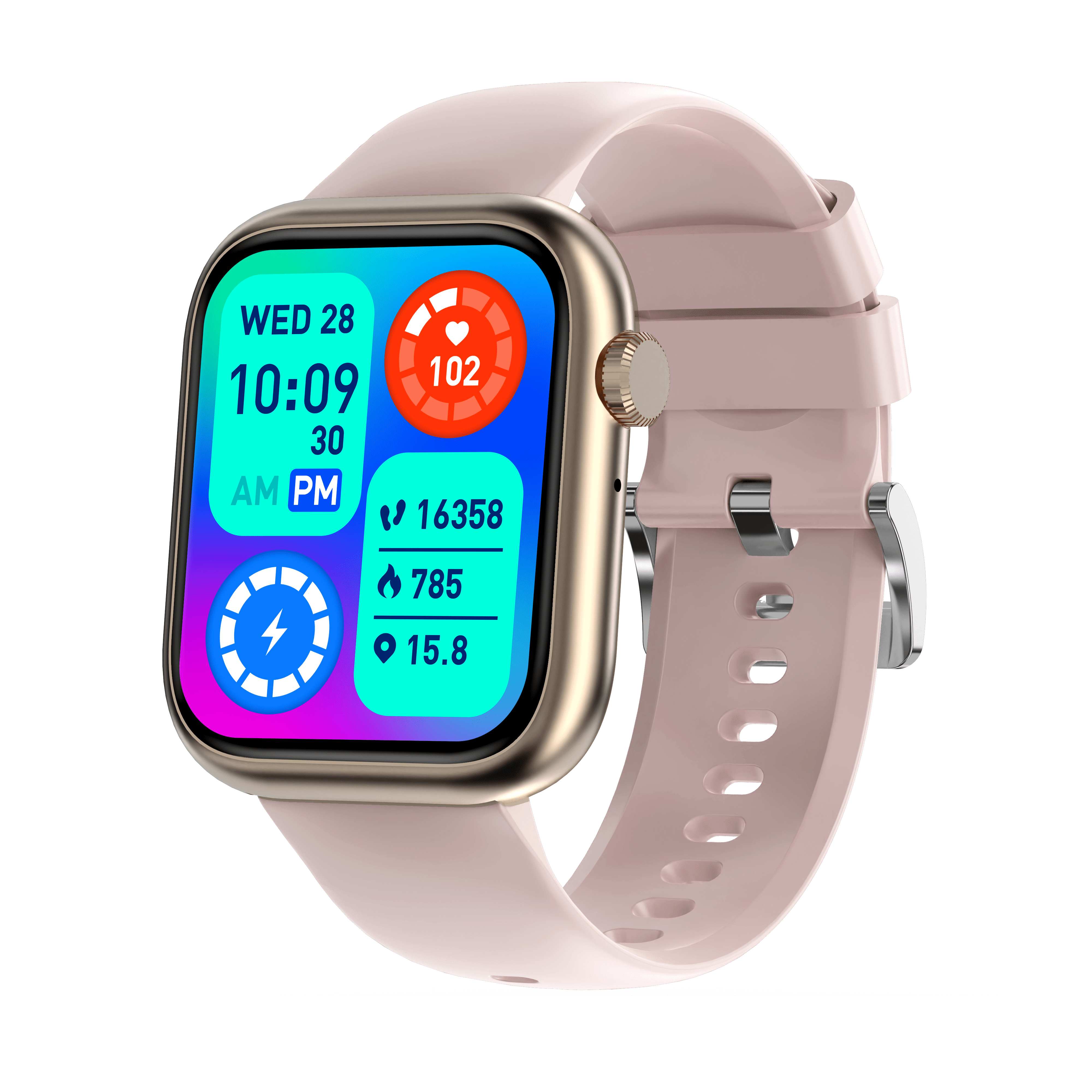 G104 Bluetooth call smartwatch,IP68 waterproof, Android and iOS, outdoor exercise monitor