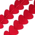 thumbnail image 4 of 80pcs Valentine's Day Felt Heart Banner - Non-Woven Vertical Hanging Decor, Festive Home Party Garland, Durable Lightweight Ornament, Colorful Accessory, for Valentine Celebration & Home Display, 4 of 9