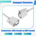 thumbnail image 5 of 1PC 5ft F / F Serial RS232 Null Modem Cable Female to Female DB9 FTA Cross Connection 9 Pin Data COM, 5 of 5
