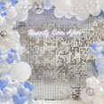thumbnail image 2 of Square Sequin Shimmer Wall Backdrop Panels for Party Decorations (3.28ftx6.56ft) – Best Party Decor for Wedding, Anniversary, Birthday, Engagement and Bachelorette Parties, 2 of 5