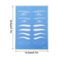 thumbnail image 2 of Dengmore Blank Skin Practice Fake Skin Tattooing Eyebrow Practice Skin For Supplies Kit For Beginners And Experienced Artists, 2 of 4