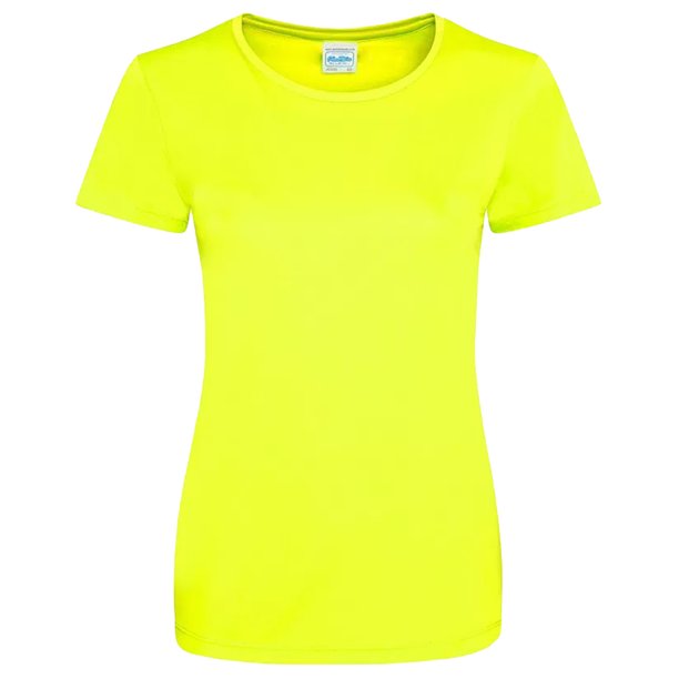 AWDis Just Cool - Camiseta suave para mujer (Amarillo Eléctrico)