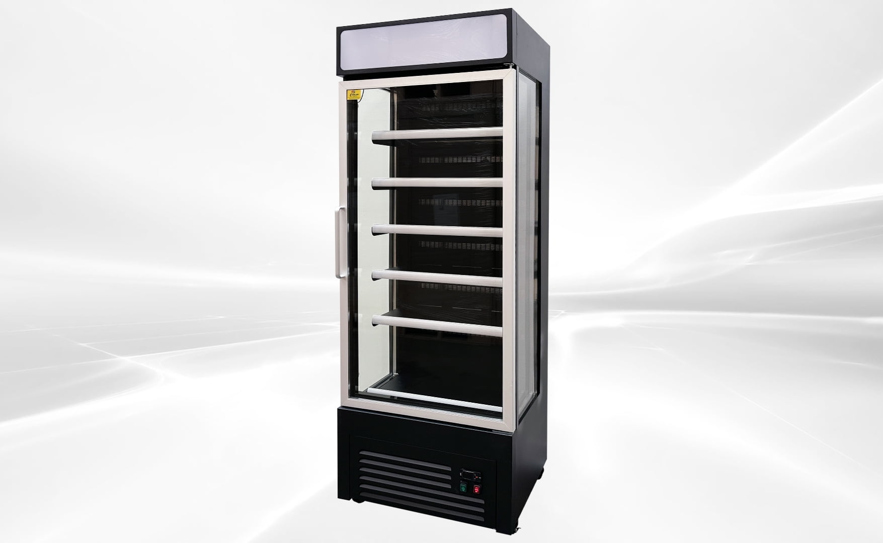 16 cu.ft. 27.5"Cooler Depot Luxurious one Glassdoor Beverage Flower