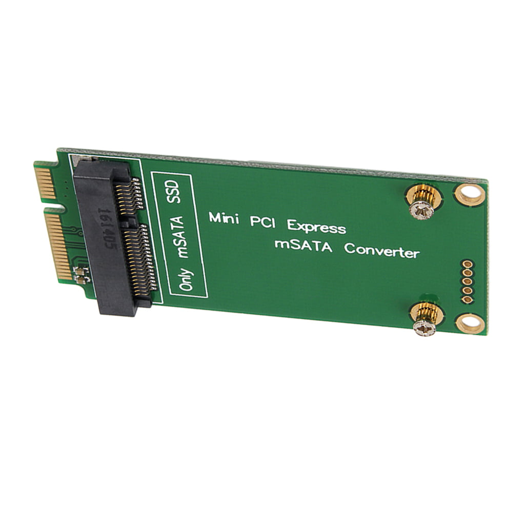 mSATA SSD to Mini PCI-E SSD mSATA to PCI Express Converter Card Adaptor 