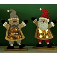 thumbnail image 4 of Yuarrent Tablero de adorno de de Navidad Fiesta temática Festival de vacaciones Atmósferas Decoración de luz de Navidad Funciona con pilas Kits de decoración para fiestas Animal Yuarrent HA069343-03, 4 of 6